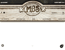Tablet Screenshot of mbsseed.com